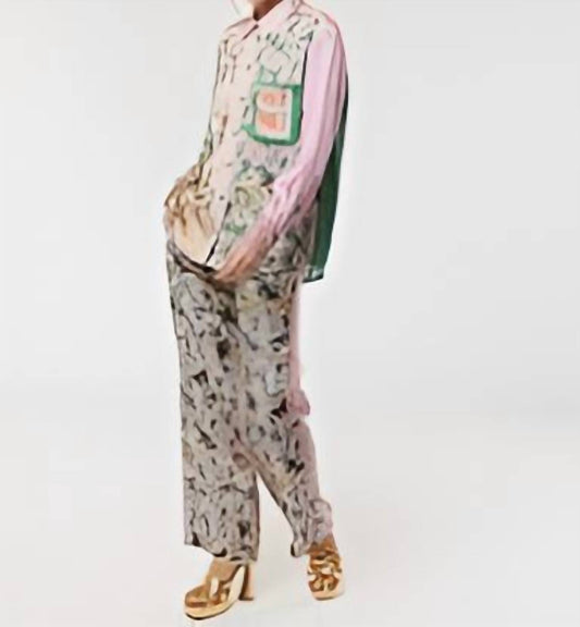 Me369 - Isabel Long Sleeve Button Down Shirt