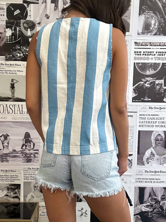 Hayden La - Shoreline Stripe Vest