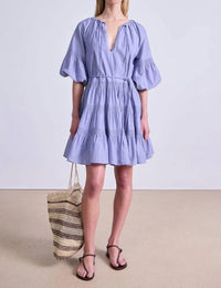APIECE APART Cefalu Mini Dress in english manor - women's dress