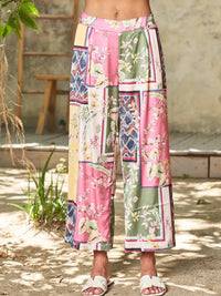 Paparazzi - Patchwork Pull On Pant