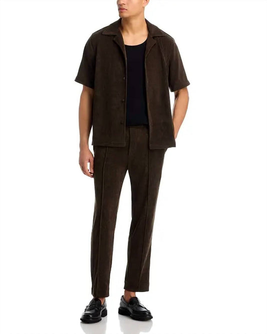 Simkhai - Ralph Slim Fit Cuffed Corduroy Pants