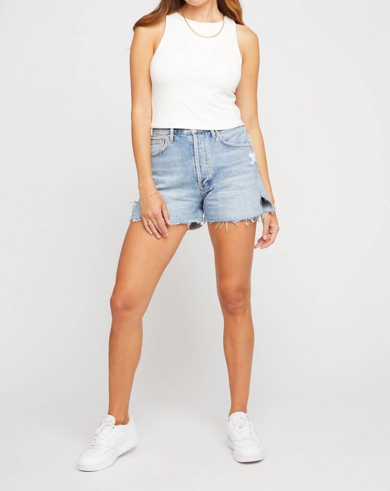 Gentle Fawn - High Neck Cropped Tank Top
