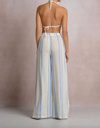 Elan - Drawstring Stripe Pants