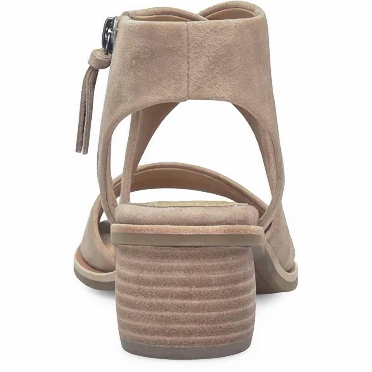 Sofft Women's Camille Sandal in stone suede - women's sandal - view 5