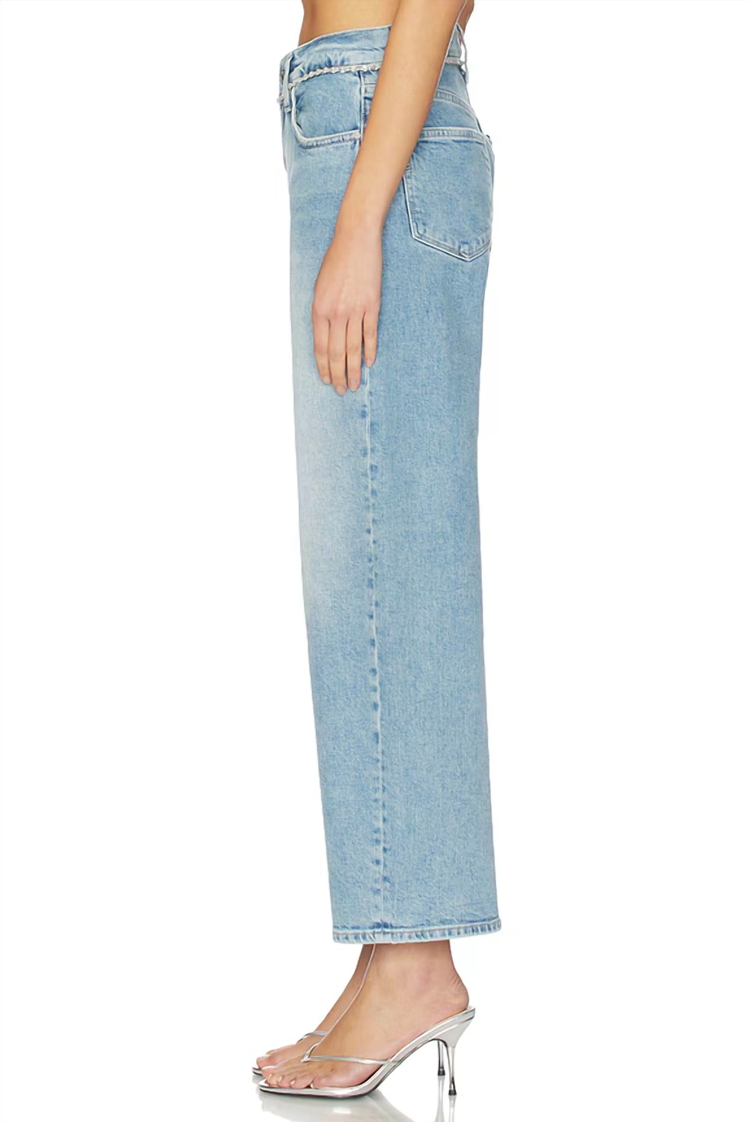 Paige - Arellia Ankle Barrel Leg Jeans