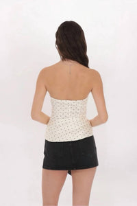 Lucy In The Sky - Polka Dot Tube Top