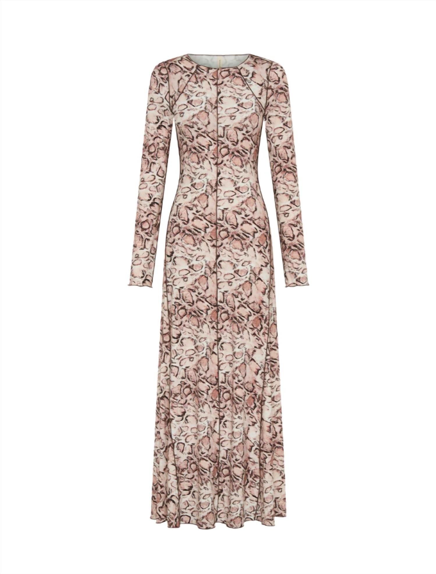 KIVARI Jersey Maxi Dress in simone - women's dress - view 6