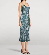 Vince - Shimmer Lake Satin Camisole Midi Dress