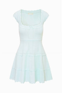 Loveshackfancy - Laighton Stretch Pointelle Mini Dress