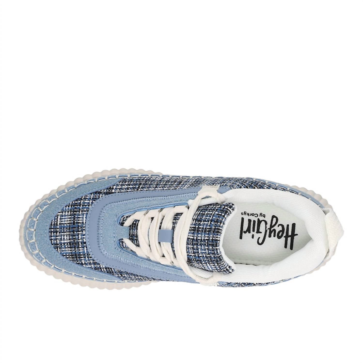 Corkys Footwear Women's Adventure Lace Up Sneakers in blue - women's sneaker - view 4