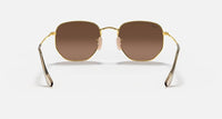 Ray Ban - Hexagonal Flat Lens Medium Non Polarized Sunglasses Rb3548n 912443
