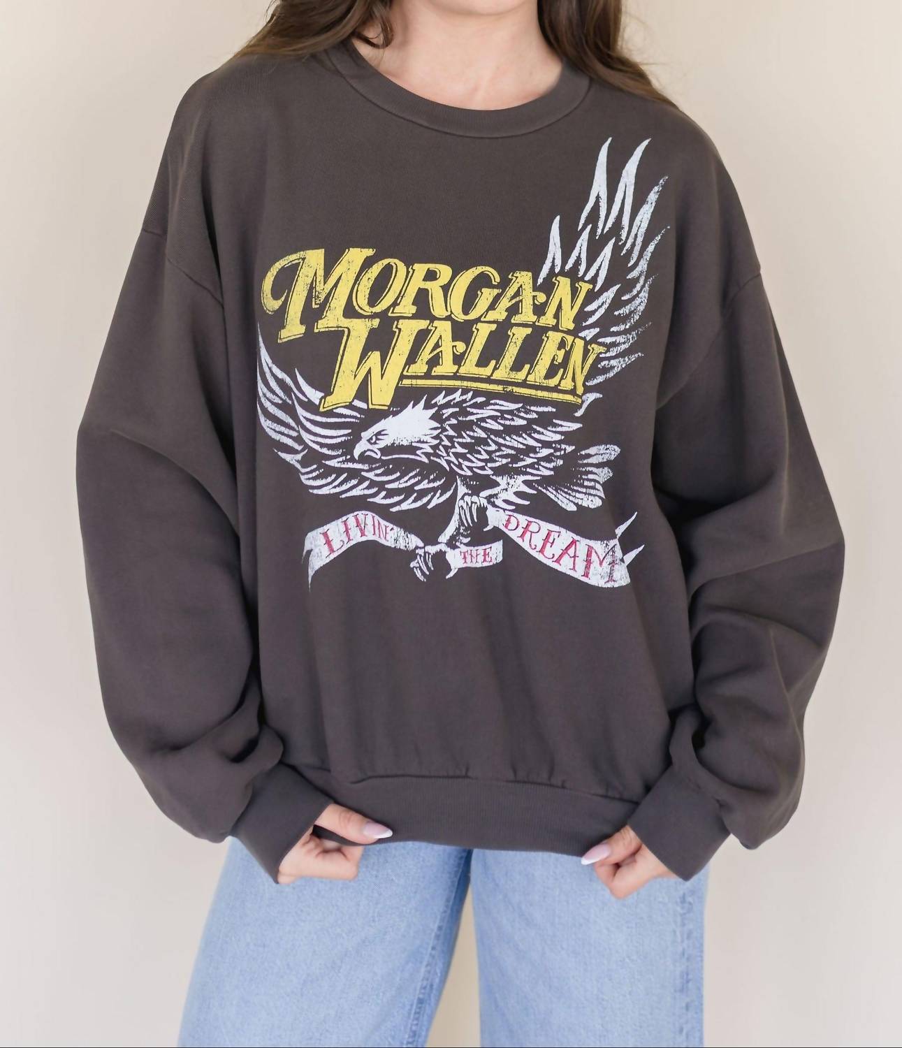 Daydreamer - Morgan Wallen Classic Eagle Oversized Sweatshirt