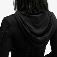 Sami Miro Vintage - Asymmetric Open Seam Hoodie