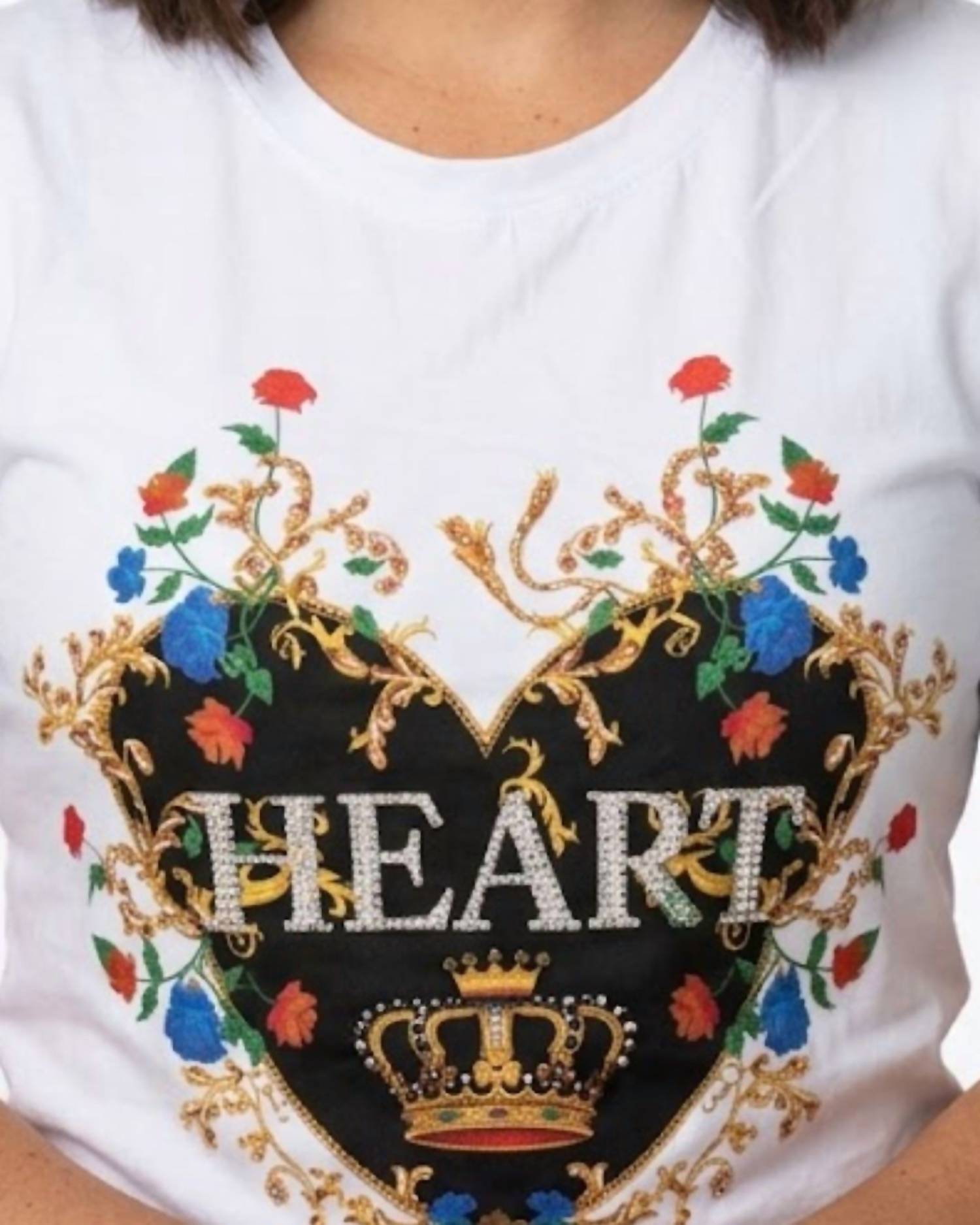 Azi - Darla Heart Of Luxe Top