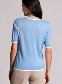 Minnie Rose - V-neck With Tipping Top