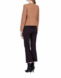 Jade Ken Cinch Waist Jacket in camel - women's jacket - view 4
