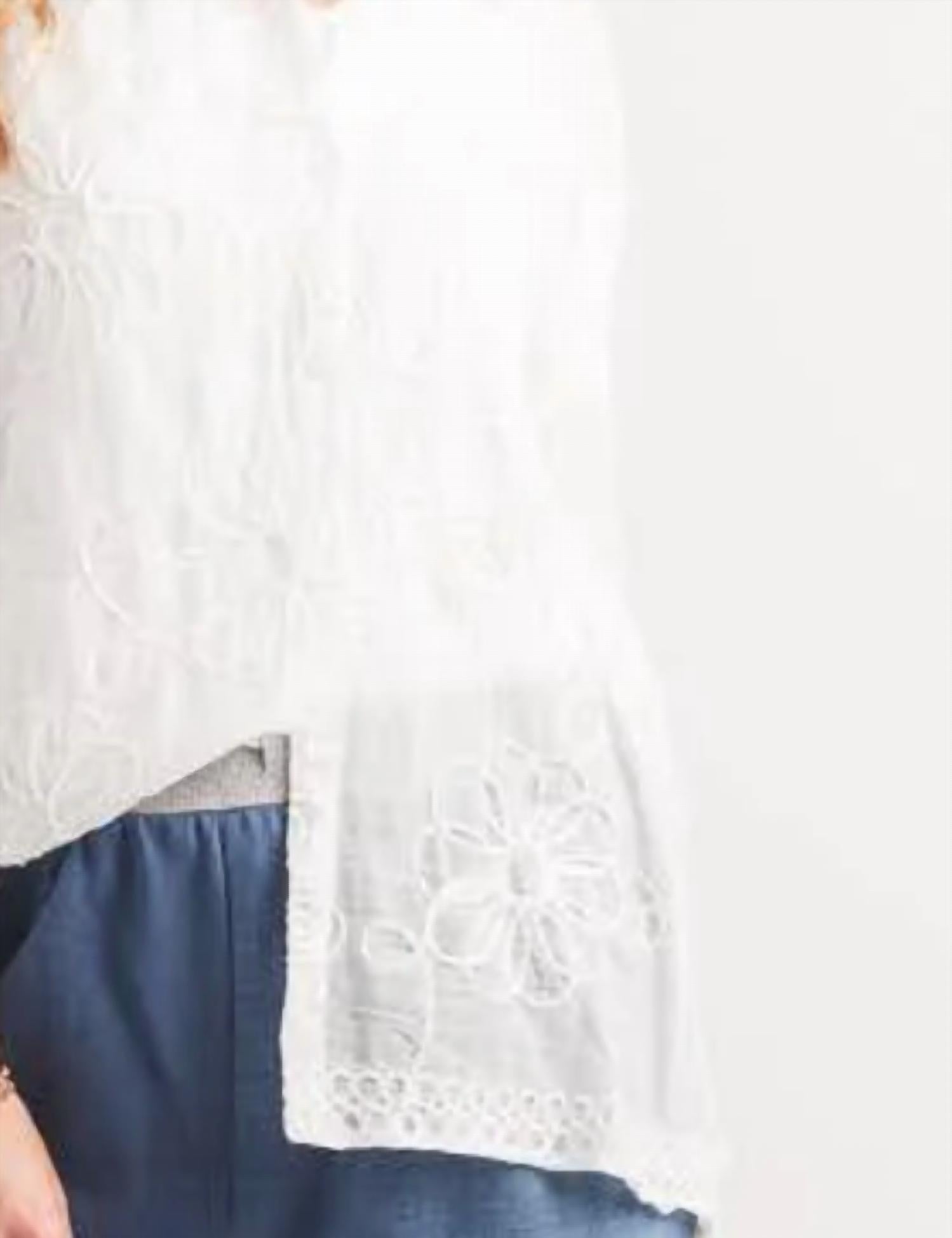 Papillon - Sutash Floral With 3/4 Sleeve Blouse