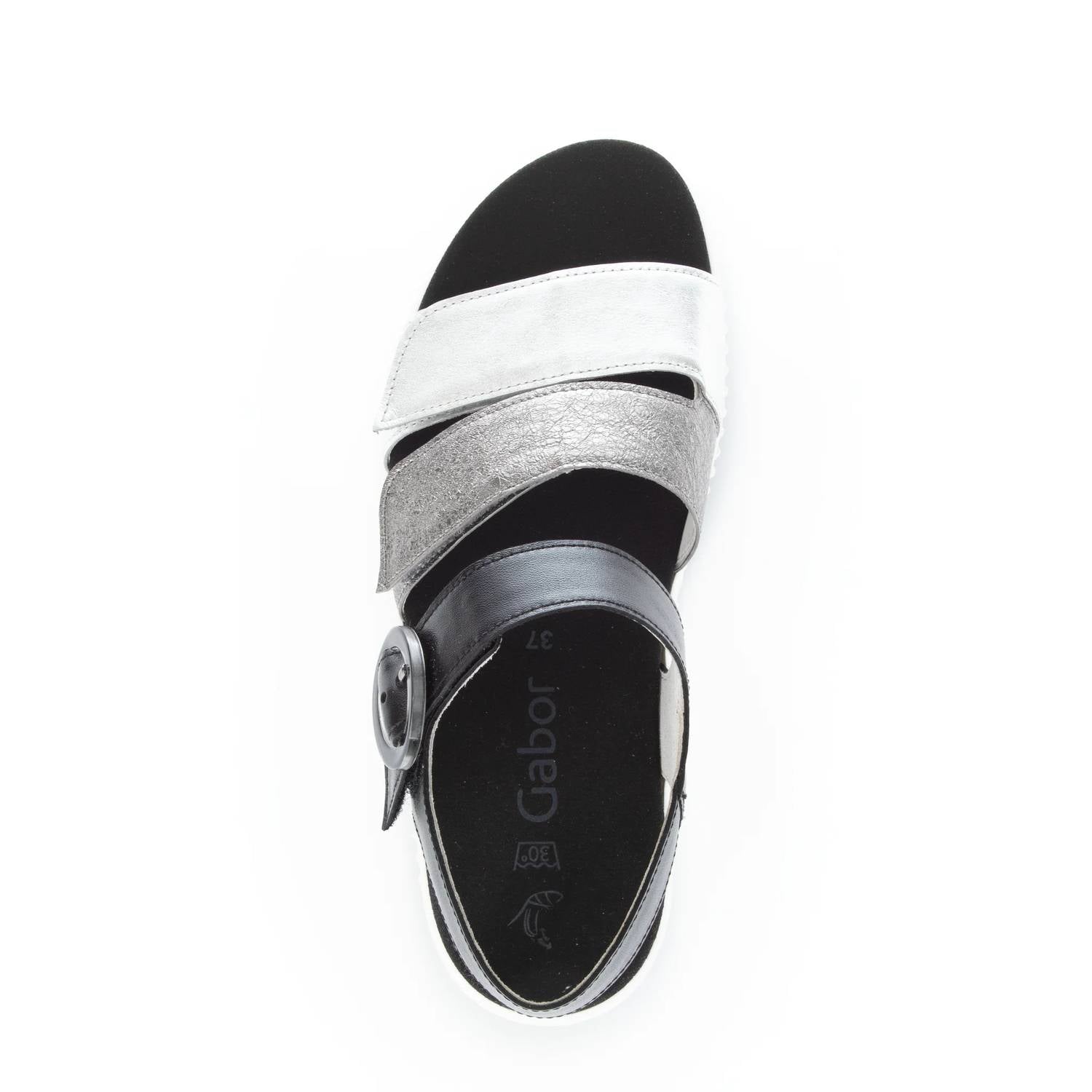 Gabor - Women's 83.601 Three Strap Velcro Sandal