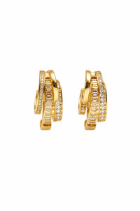 Native Gem - Women's Triple Threat Huggies Earring