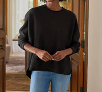 Frank & Eileen - Anna Long Sleeve Capelet Top