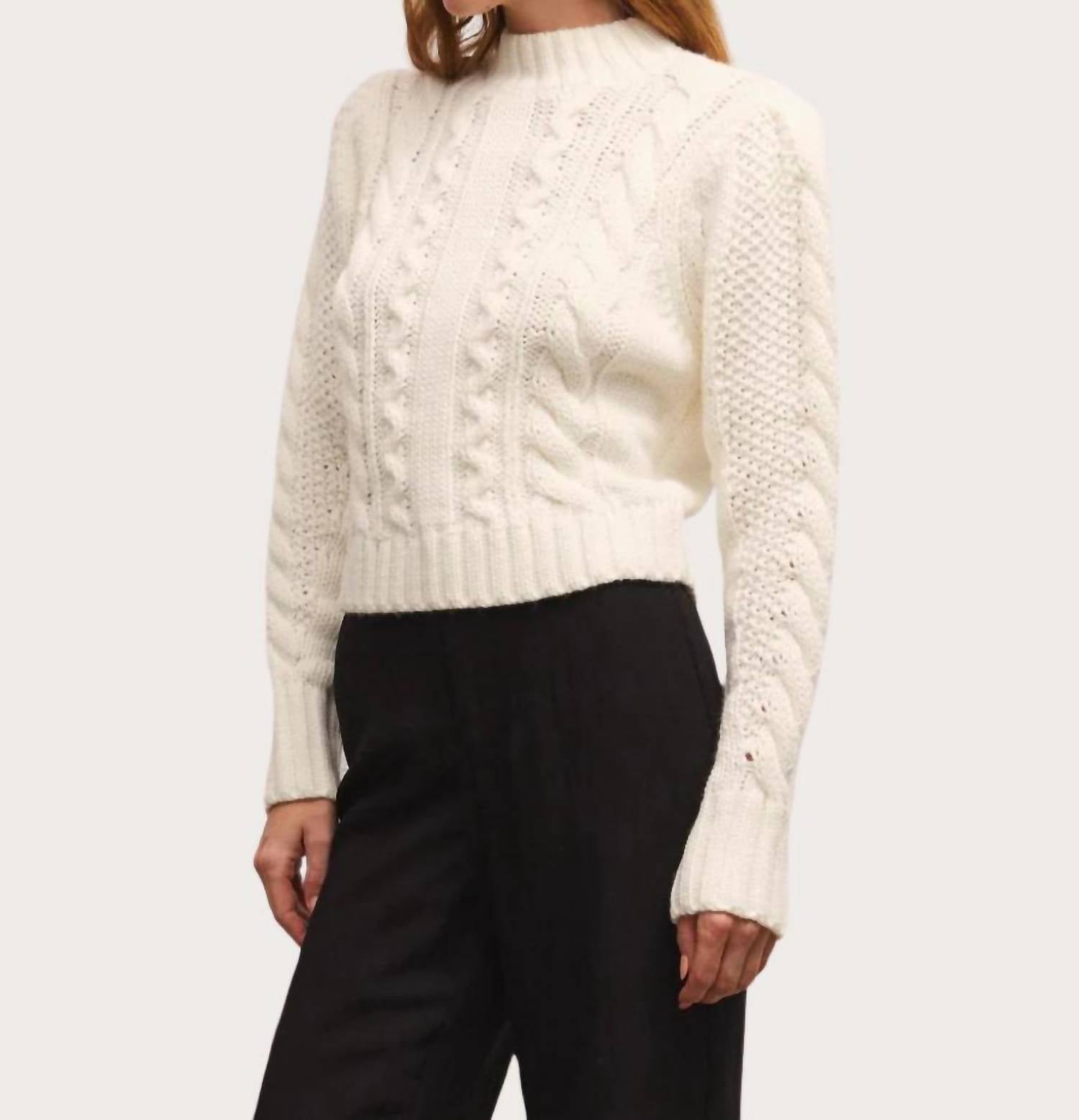 Z Supply - Catya Mock Neck Sweater