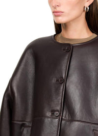 soeur FABIO JACKET in brown - women's jacket - detail view