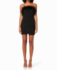 Elliatt - Paulina Feather Mini Dress