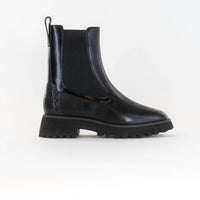 Clarks Women's Stayso Rise Leather Boots in black - women's shoe