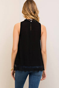 Entro - Lace Halter Top