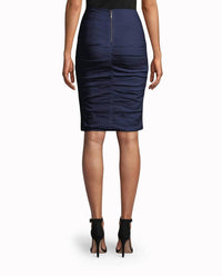 Nicole Miller - Cotton Metal Mini Skirt