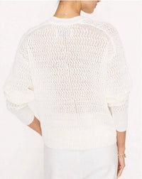 Brochu Walker - Leia Open Stitch V-Neck Sweater