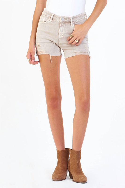 GIGI HIGH RISE DENIM SHORTS