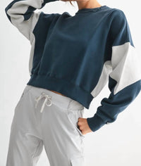 Mono B - Color Block Sweatshirt