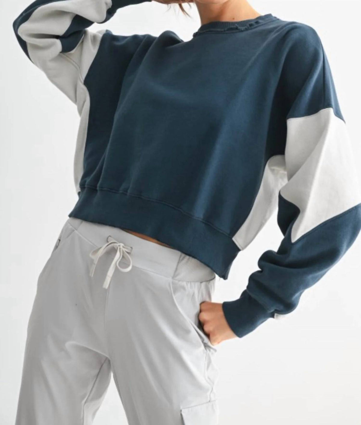 Mono B - Color Block Sweatshirt