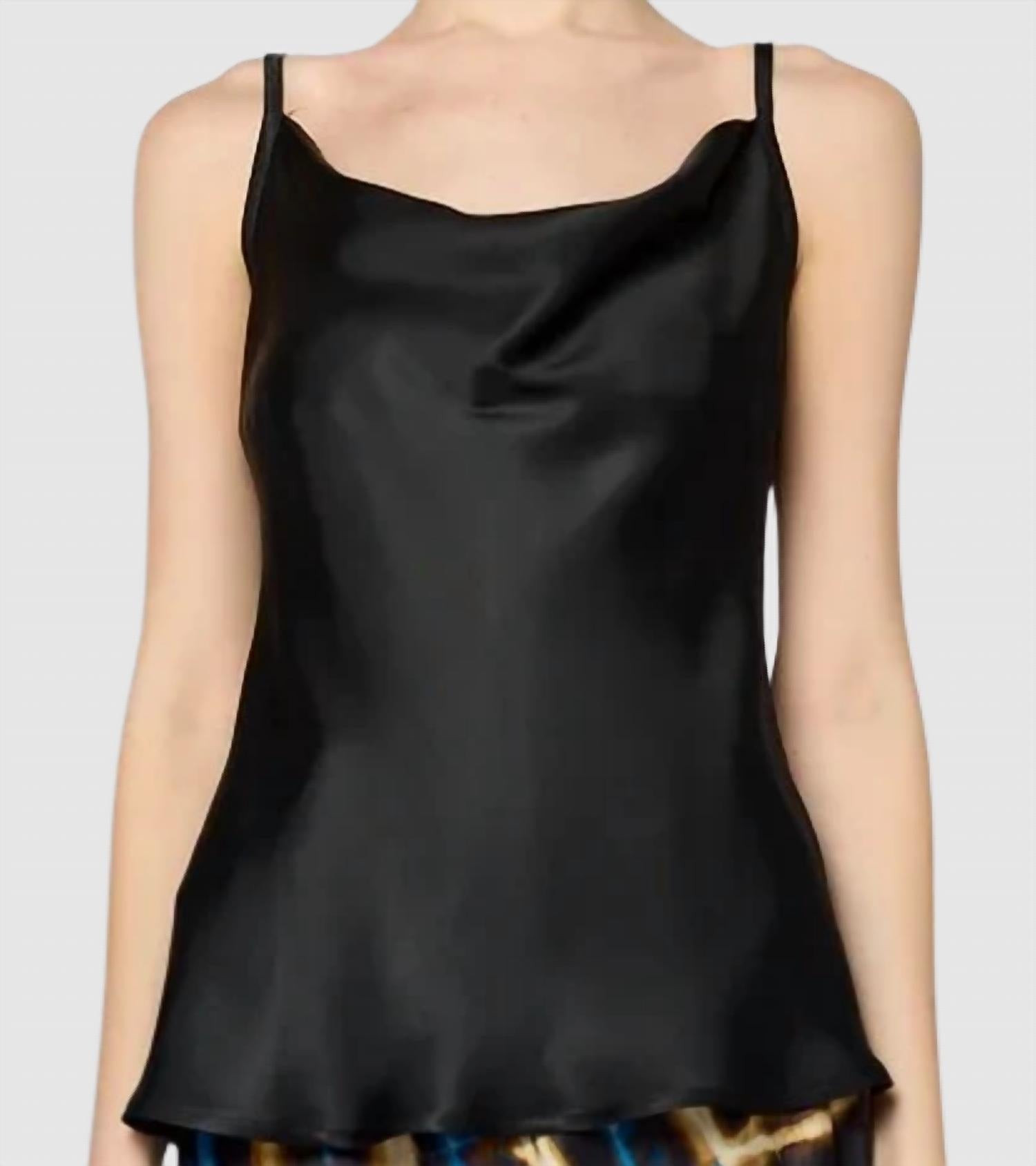 Sofia - Davina Satin Top