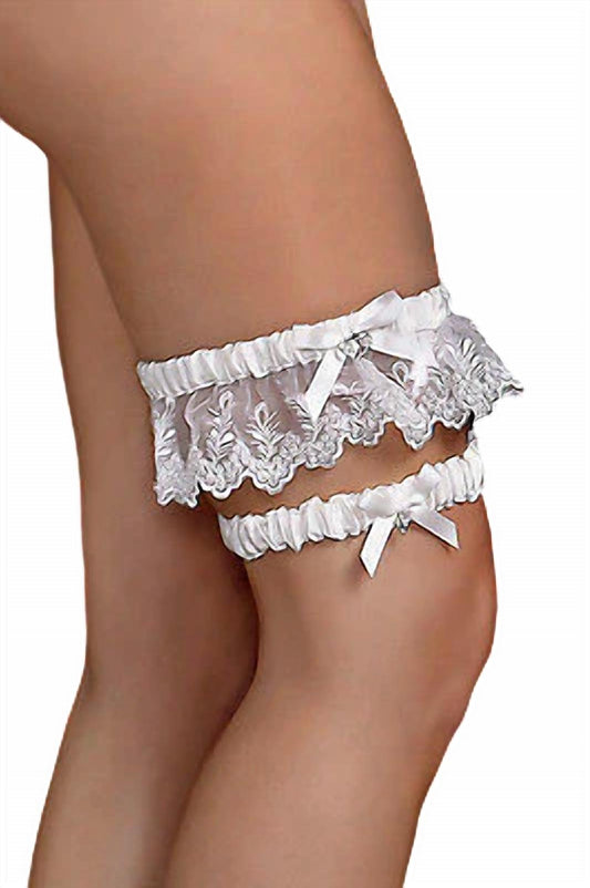 Icollection - 2pc. Lace Garter Belt