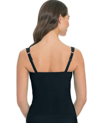 Profile By Gottex - D-Cup Shirred Underwire Tankini Top
