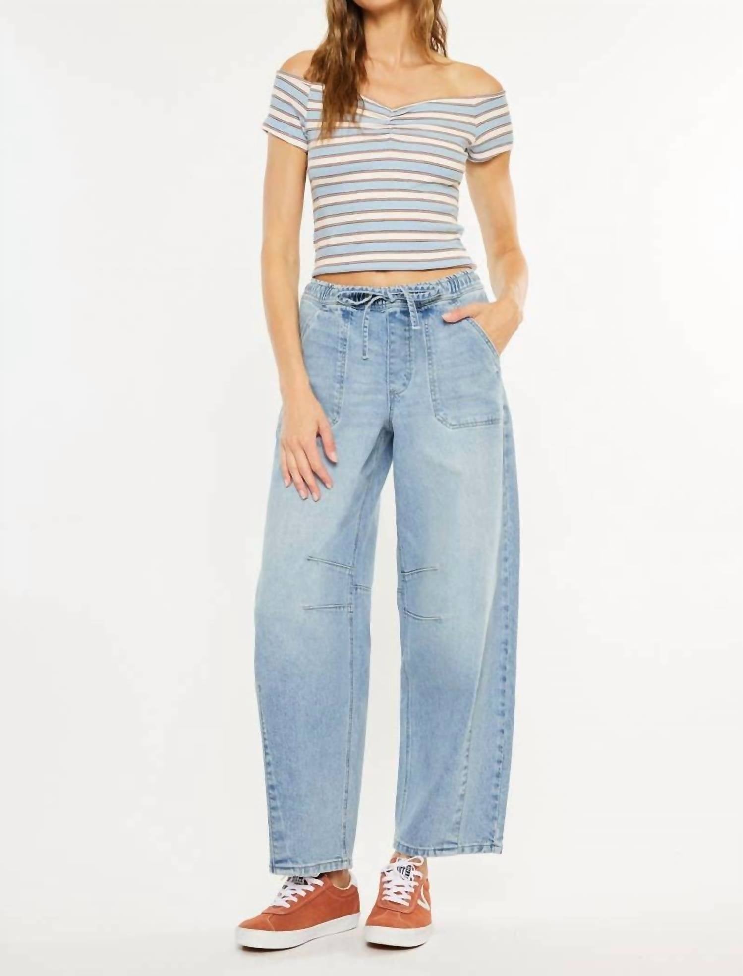 Kancan - Starlet Ultra High Rise Horseshoe Jeans