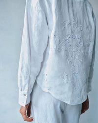 Bella Dahl - Eyelet Embroidered Shirt