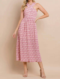 Tcec - Petal Pleated Dress