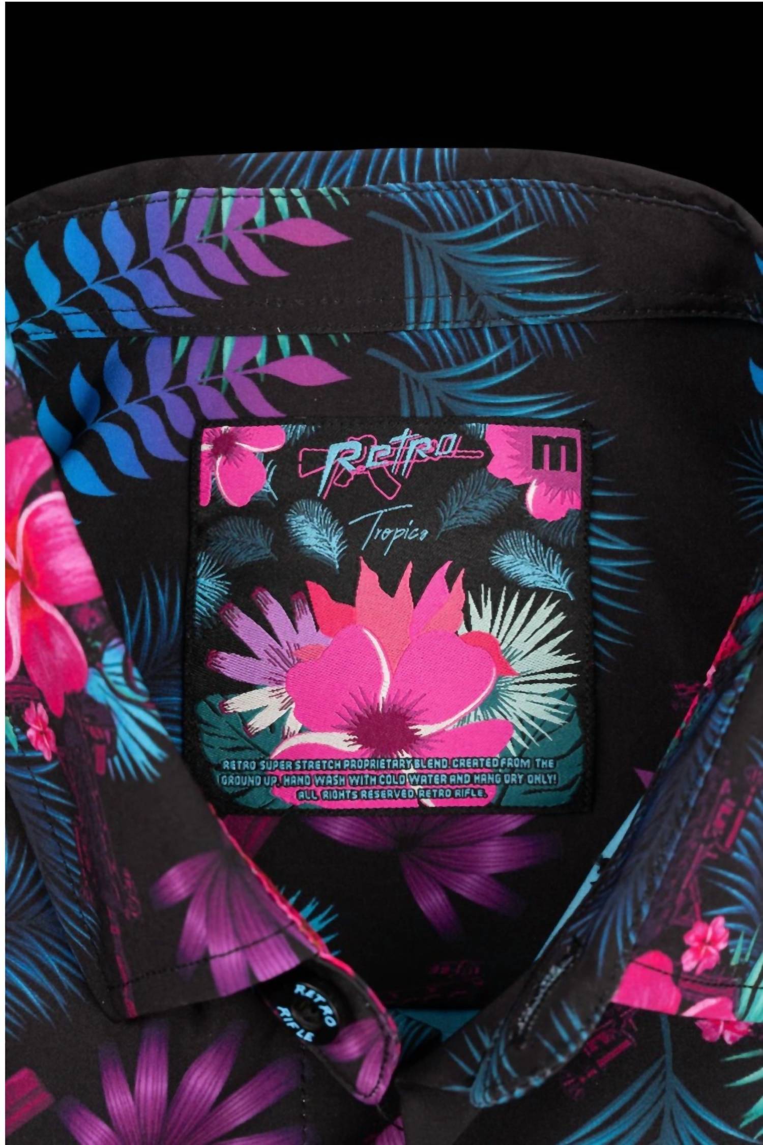 Retro Rifle - Men's Tropics Button Down