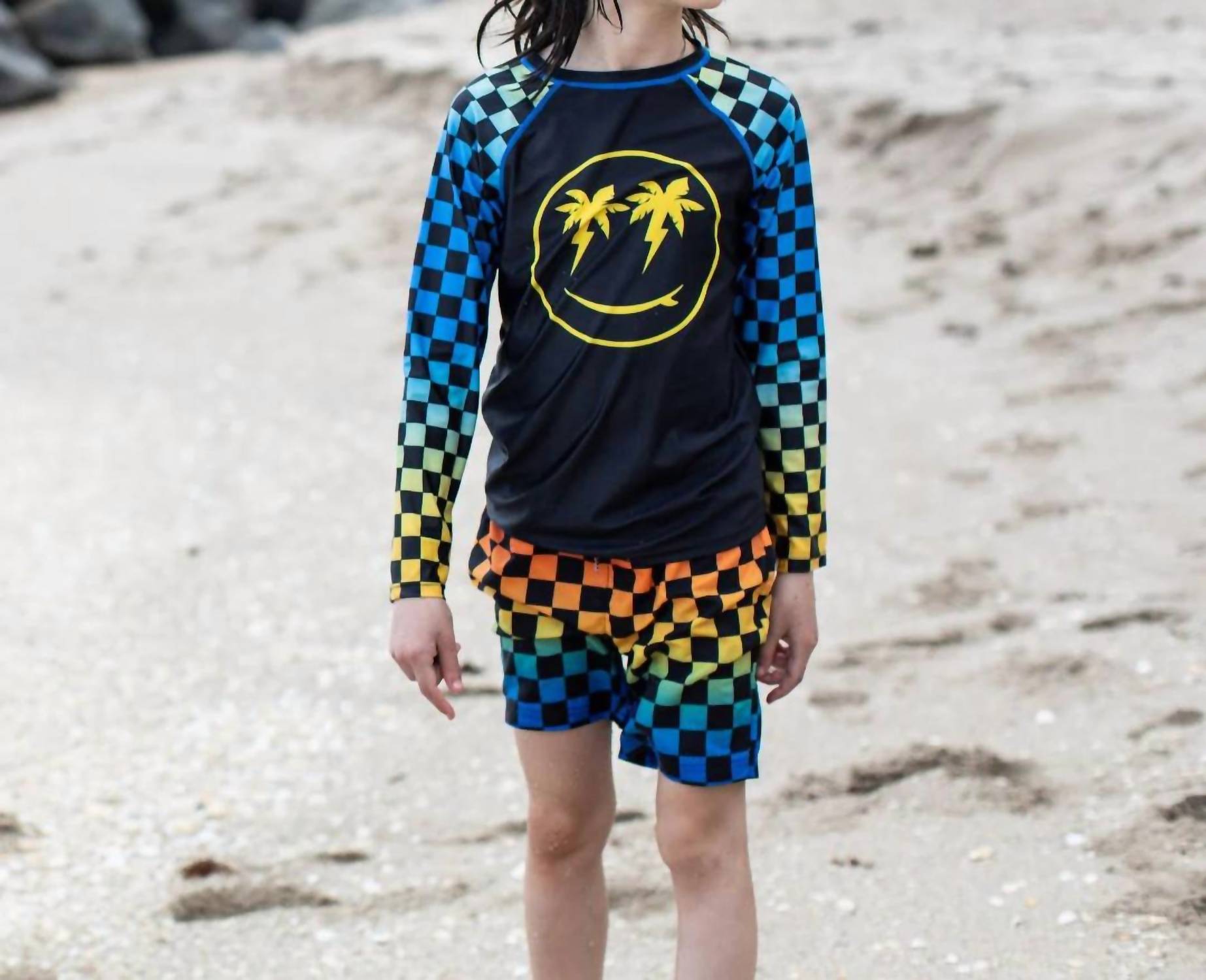 Appaman - Checkerboard Swim Trunks