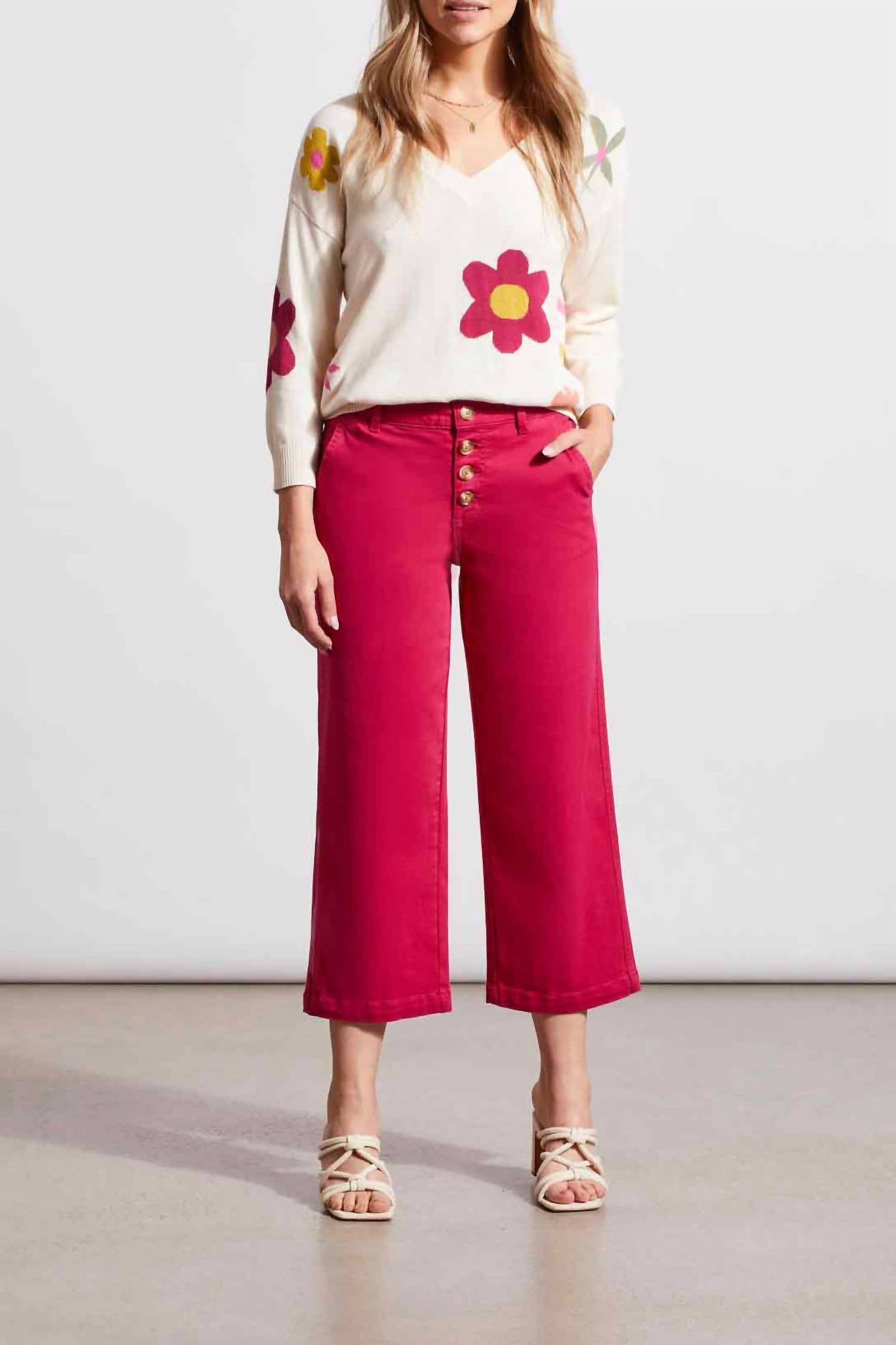 Tribal - Audrey Wide Leg Jeans