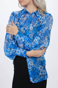 FLORAL MOTIF BLOUSE