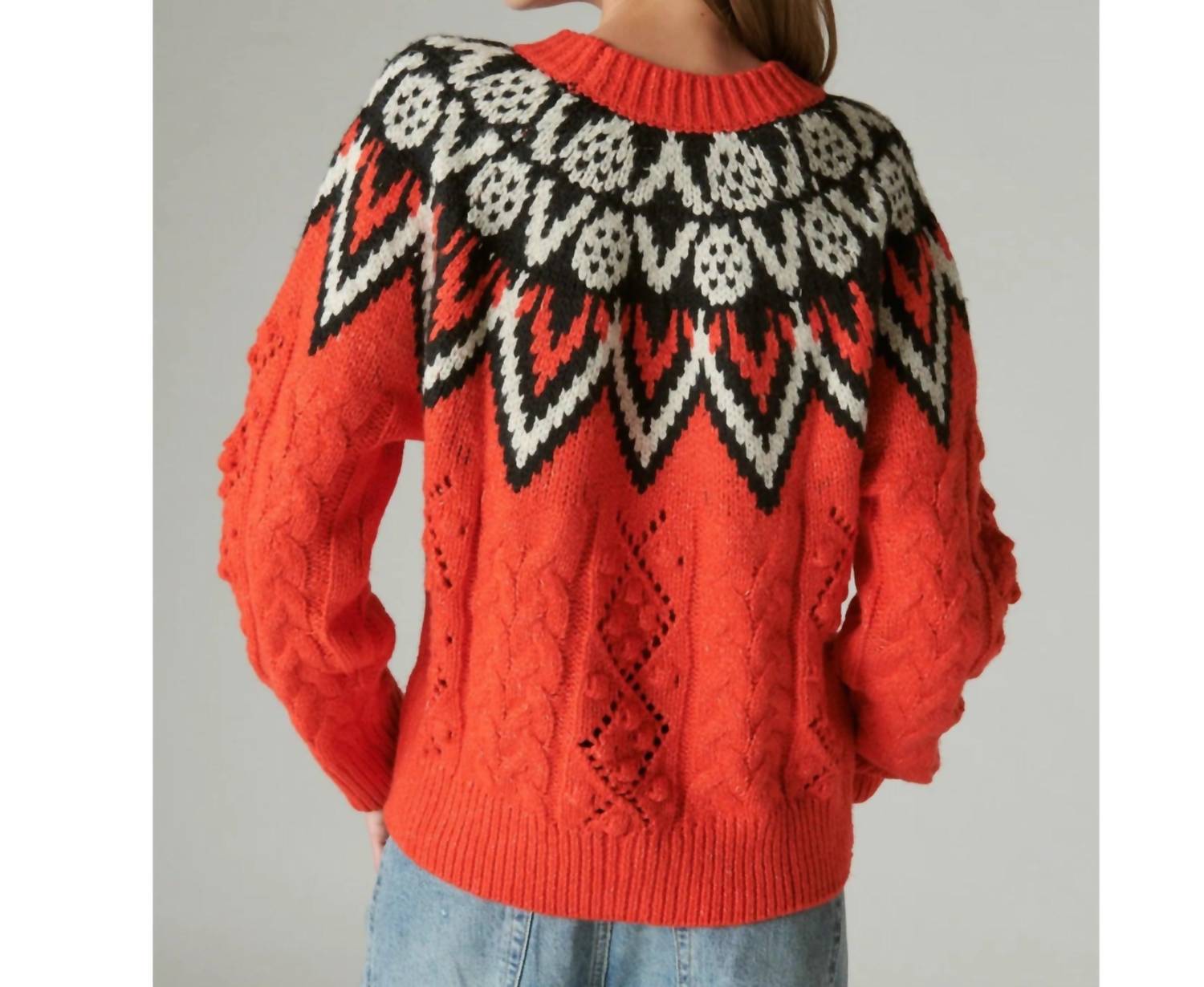 Lucky Brand - Fair Isle Sweater
