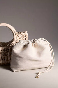 Dolce Vita - Women's Azure Woven Handbag