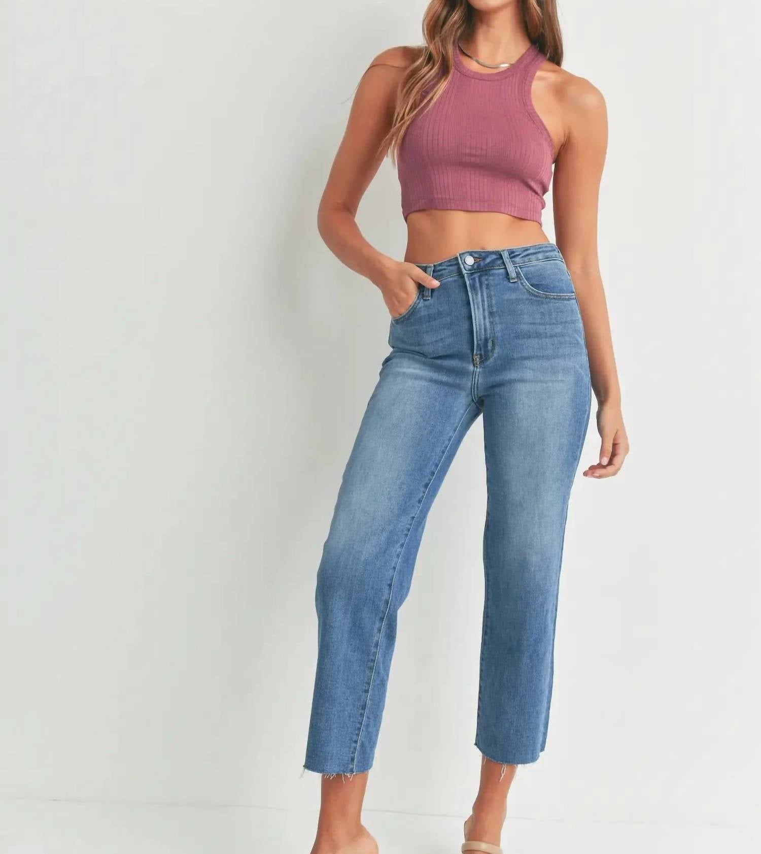 Just Black Denim - Original Straight Leg Jeans
