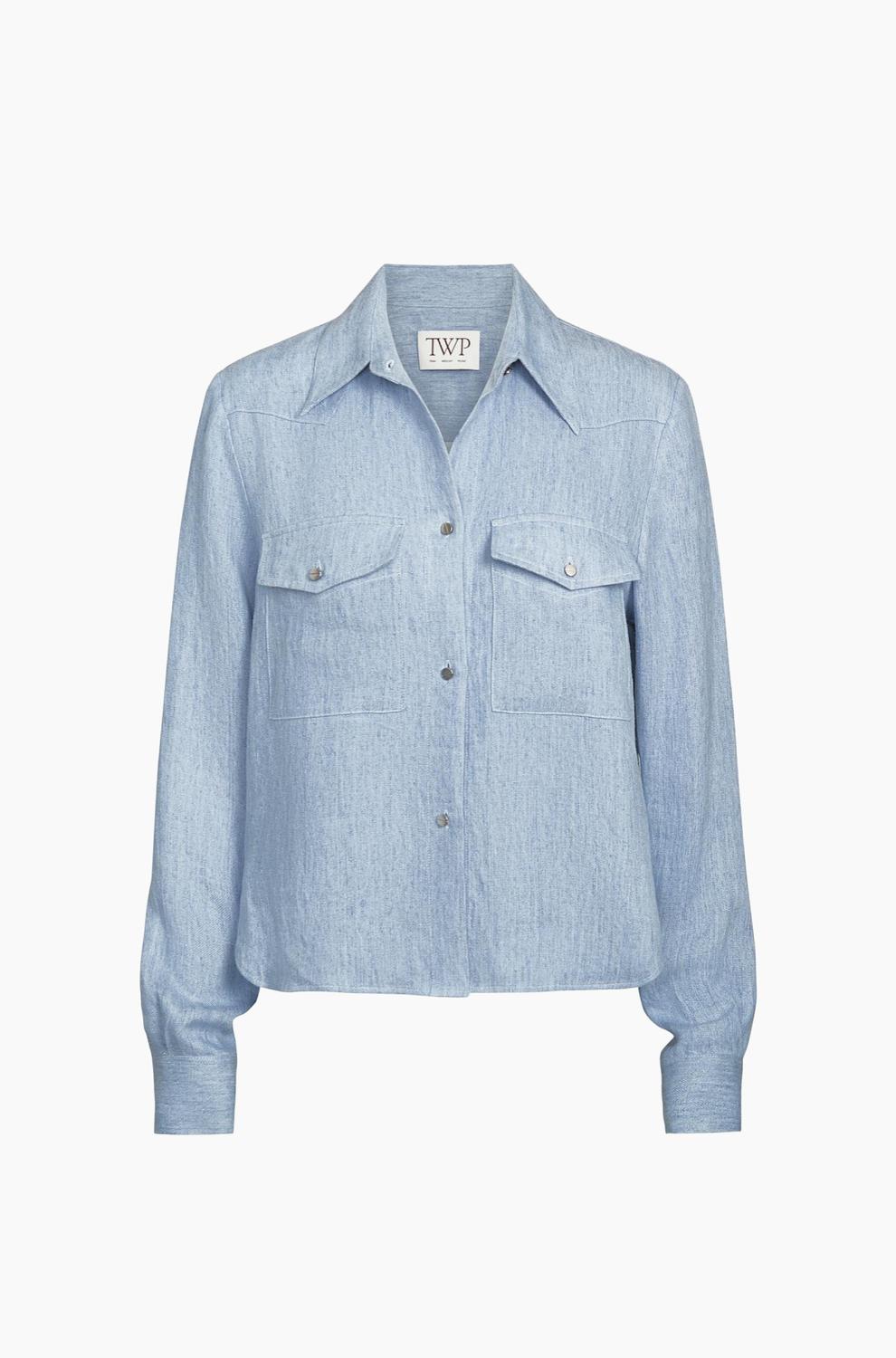 Twp - New Carter Hemp Button-front Shirt