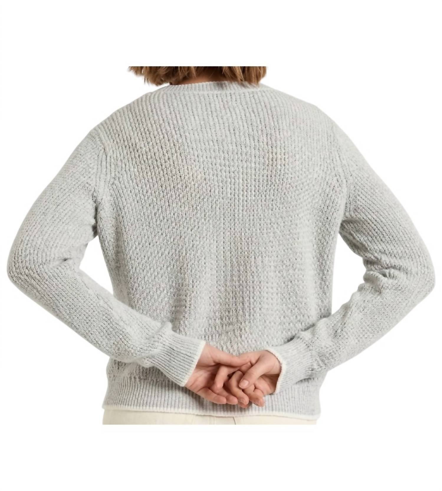 Brodie Cashmere - Taylor Twist Yarn Crewneck Sweater