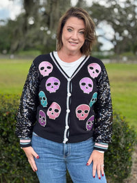 Southern Grace - Spooky Sparkles Cardigan